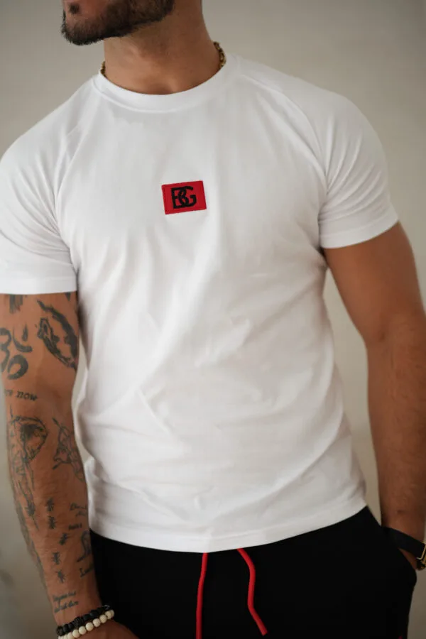 T-Shirt męski BG Bro | biały
