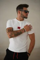 T-Shirt męski BG Bro | biały