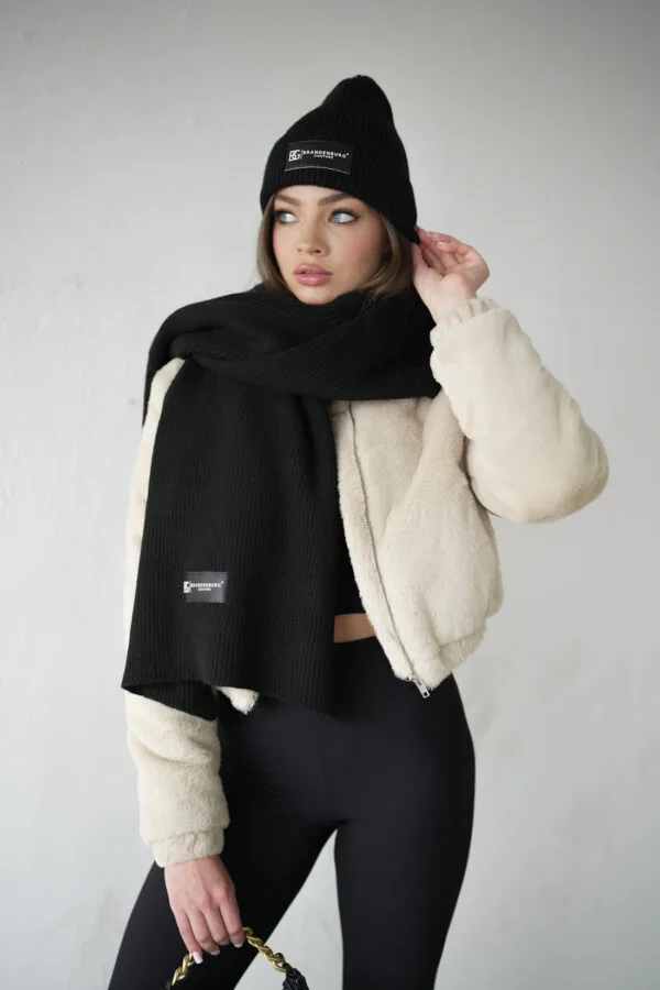 Szalik BG Bear | czarny