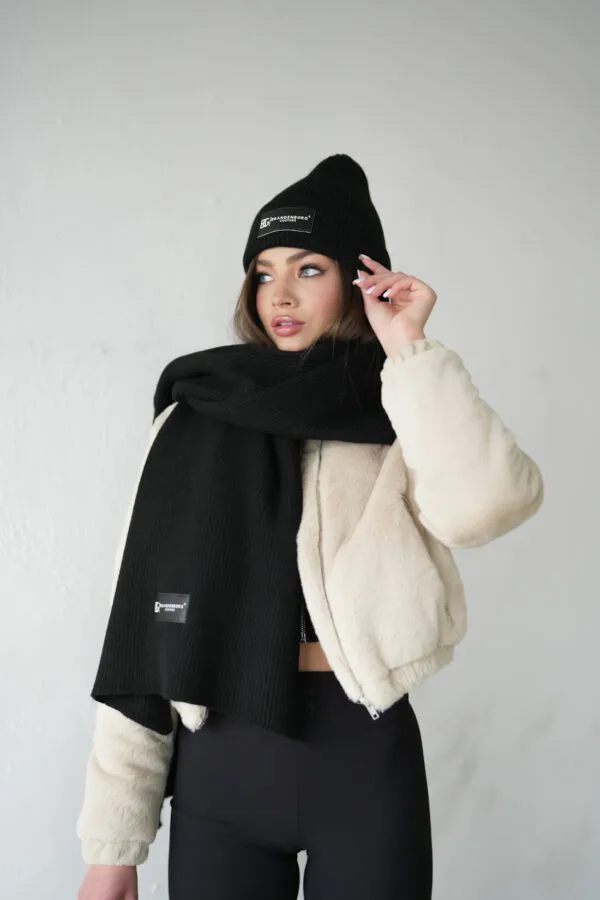 Szalik BG Bear | czarny
