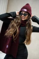 Czapka BG Teddy | bordowy