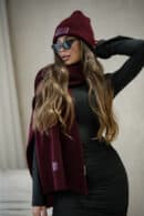 Czapka BG Teddy | bordowy