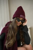 Czapka BG Teddy | bordowy