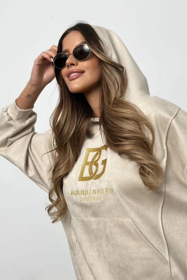 Dres damski BG Royal suede | beż