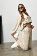 Dres damski BG Royal suede | beż