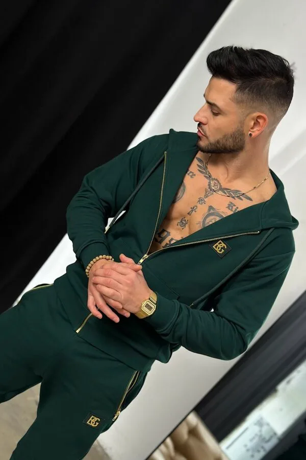 Bluza męska BG Slap | ciemna zieleń