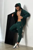 Bluza męska BG Slap | ciemna zieleń