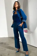 Koszula damska BG Marilyn | ciemny niebieski