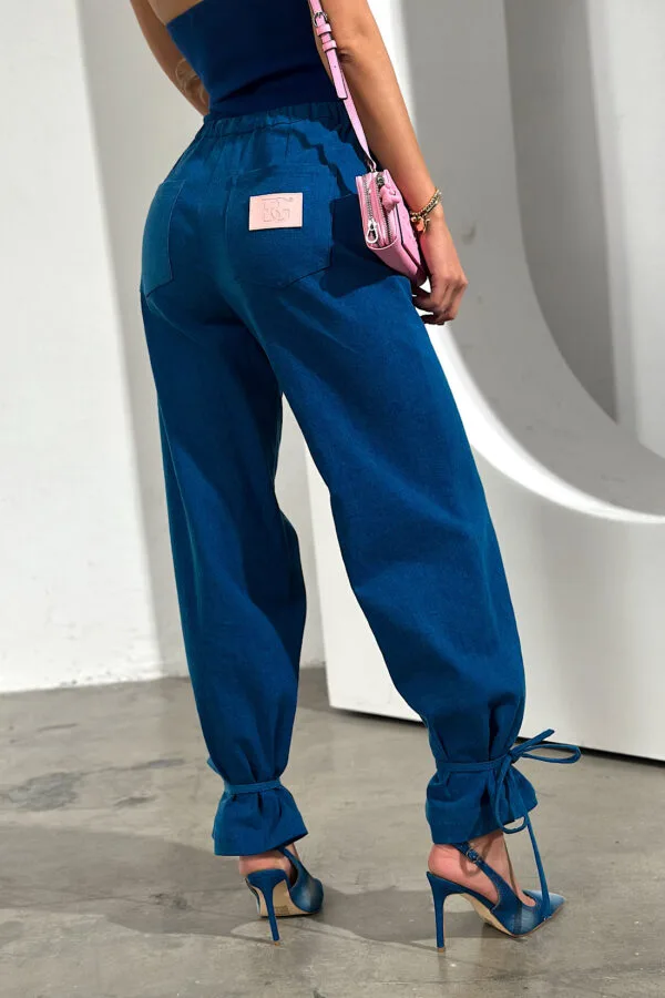 Spodnie damskie BG Monroe | ciemny niebieski