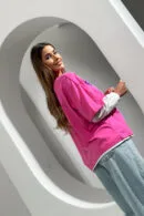 Bluzka damska BG Shoot | róż