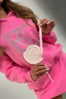 Bluza damska BG Diamond | róż