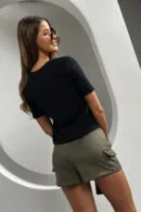 T-Shirt damski BG Rules | czarny