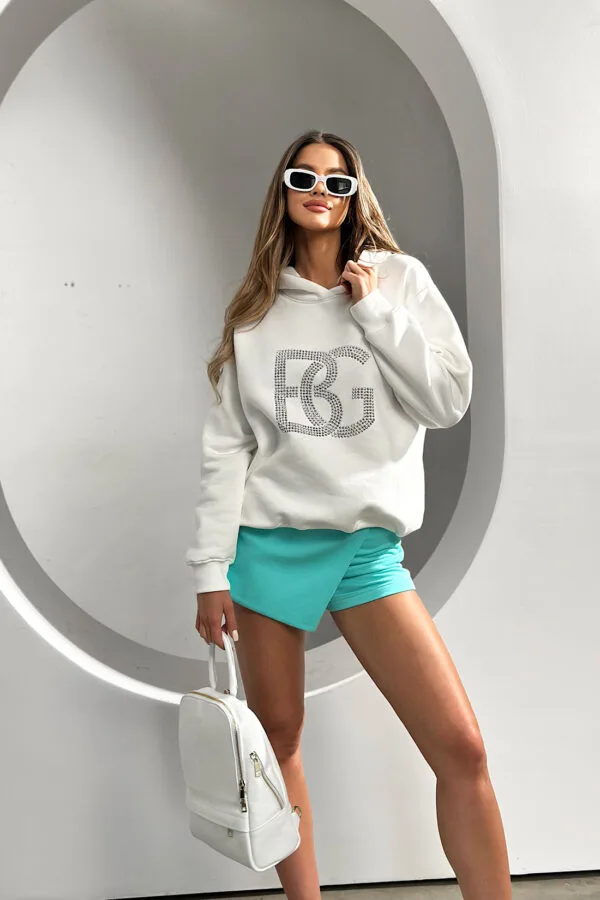 Bluza damska BG Diamond | biały