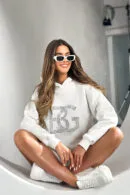 Bluza damska BG Diamond | biały