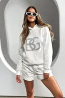 Bluza damska BG Diamond | biały