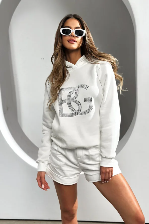 Bluza damska BG Diamond | biały