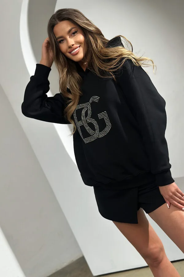 Bluza damska BG Diamond | czarny