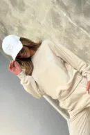 Bluza damska BG Basic | jasny beż