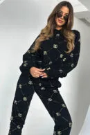 Dres damski BG Holo | czarny - złoto