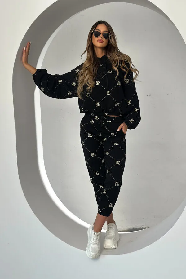 Dres damski BG Holo | czarny - złoto