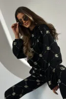 Dres damski BG Holo | czarny - złoto