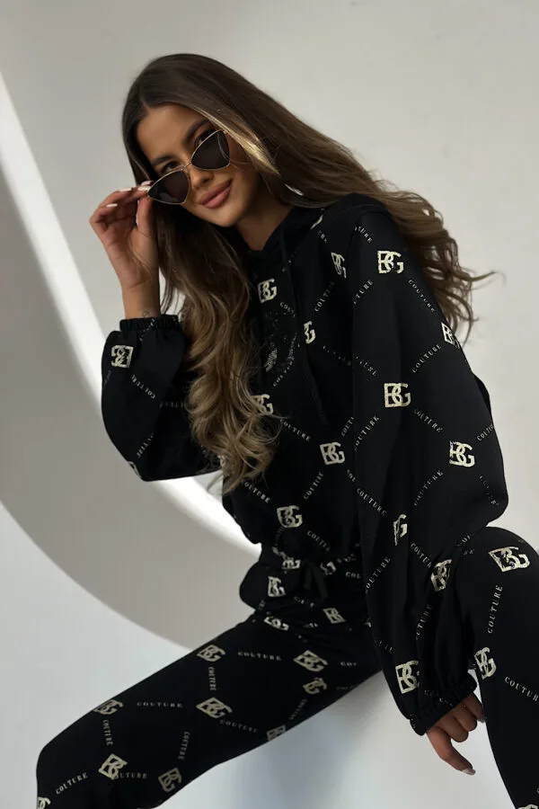 Dres damski BG Holo | czarny - złoto
