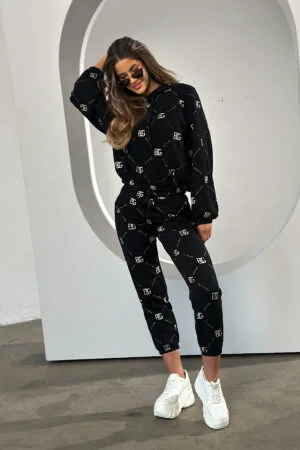 Dres damski BG Holo | czarny - złoto