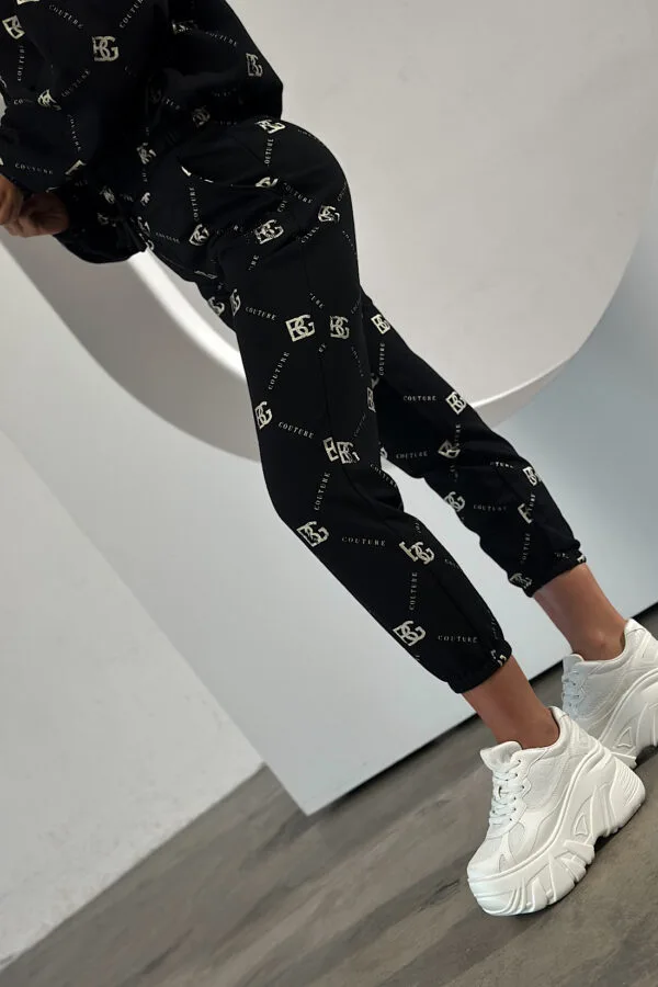 Dres damski BG Holo | czarny - złoto