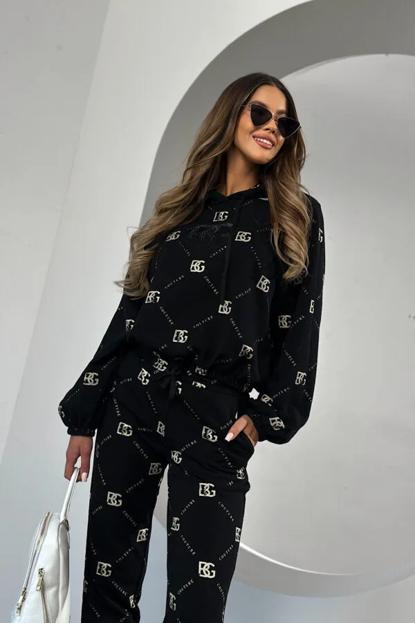 Dres damski BG Holo | czarny - złoto
