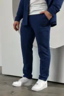 Spodnie męskie BG Line | granat