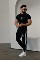 T-Shirt męski BG Rave | czarny