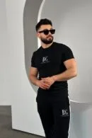 T-Shirt męski BG Rave | czarny