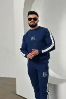 Dres męski BG First | granat