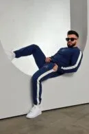 Dres męski BG First | granat