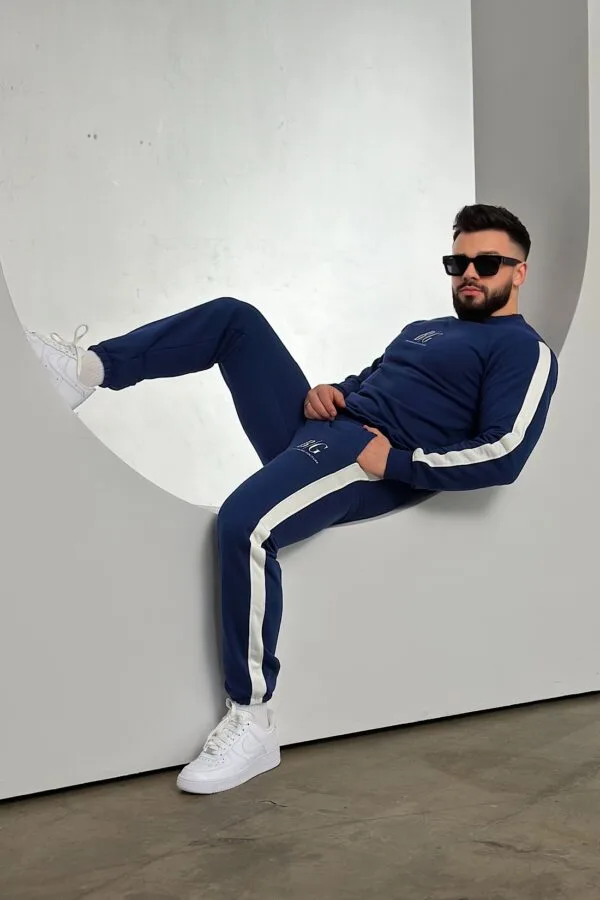 Dres męski BG First | granat