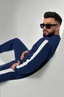 Dres męski BG First | granat