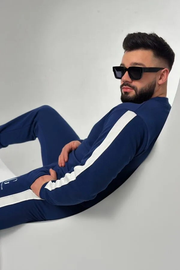 Dres męski BG First | granat