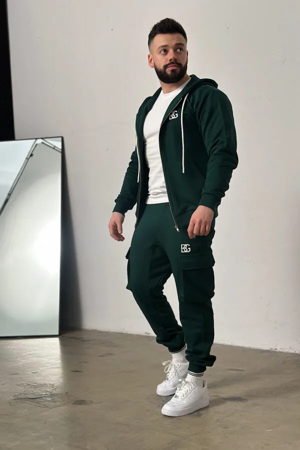 Bluza męska BG Honor | ciemna zieleń