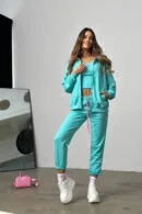Bluza damska BG Sassy | mięta