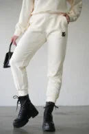 Spodnie damskie BG Brand | waniliowy
