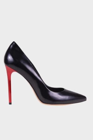 Czółenka Visconi 8014 - Nero Shine