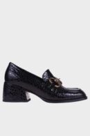 Mokasyny Visconi 3189 - Nero Wrinkle