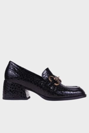 Mokasyny Visconi 3189 - Nero Wrinkle