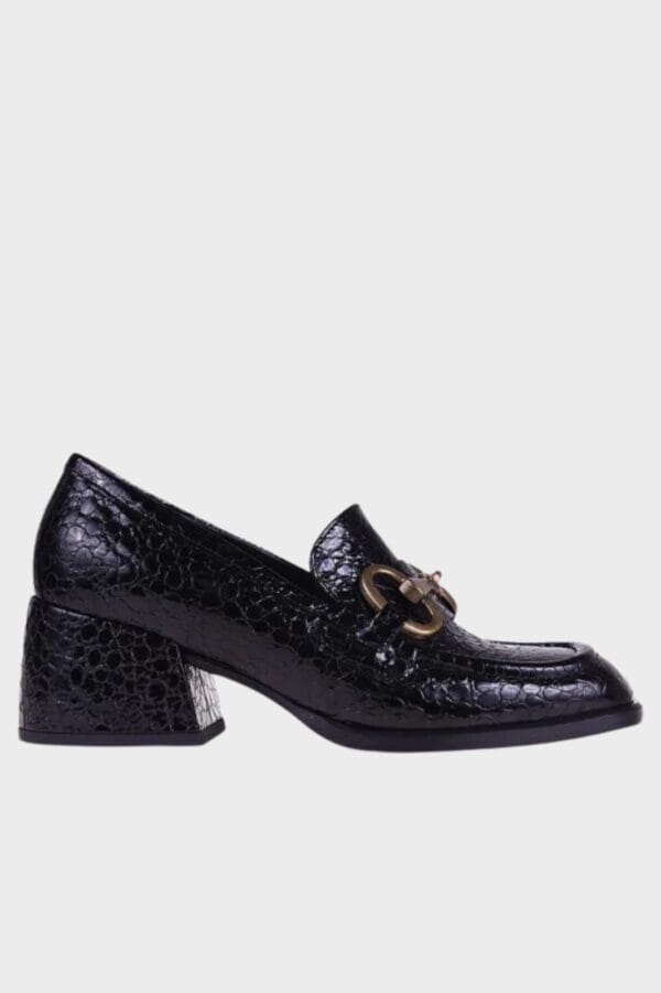 Mokasyny Visconi 3189 - Nero Wrinkle