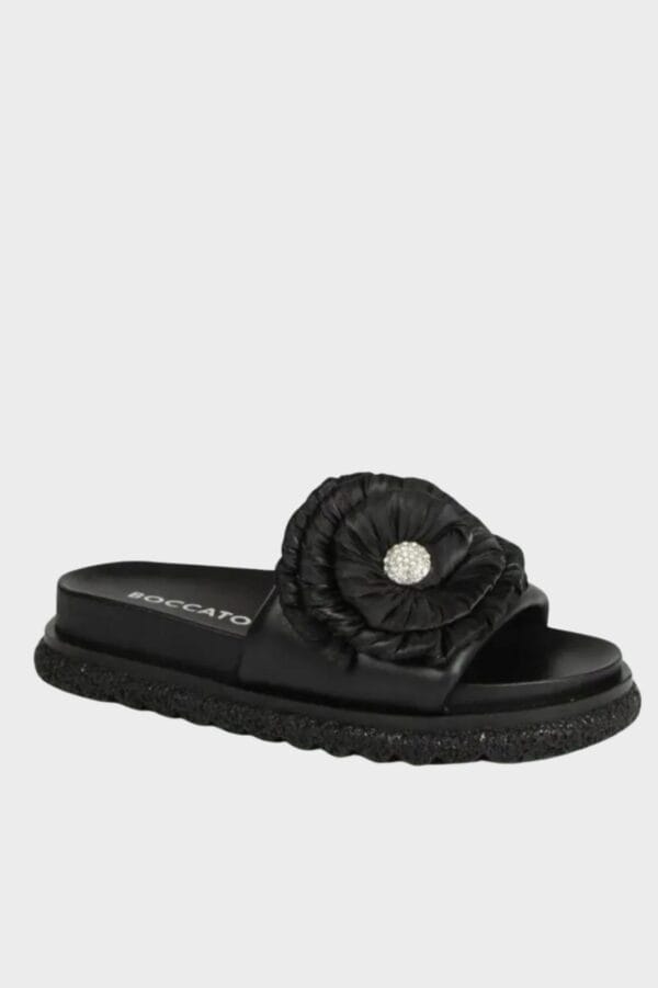 Klapki damskie Boccato 475.24-121 Czarne
