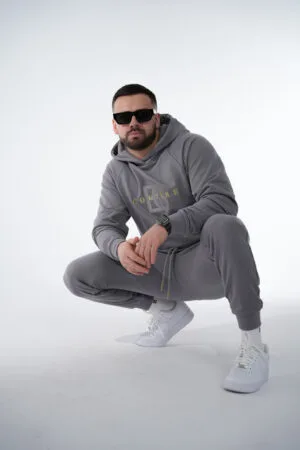 Dres męski BG Majestic | szary