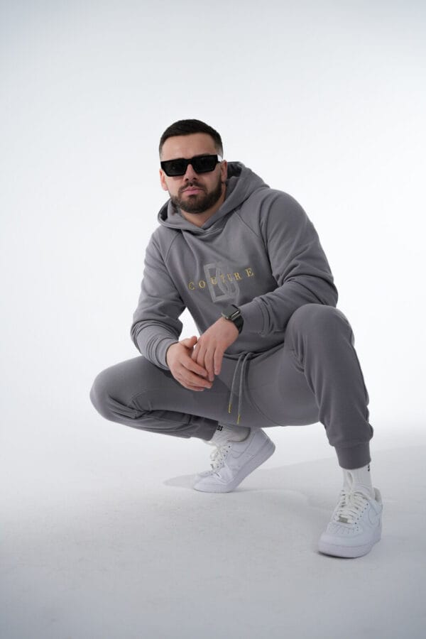 Dres męski BG Majestic | szary