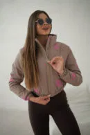 Kurtka damska BG Rebel | cappuccino
