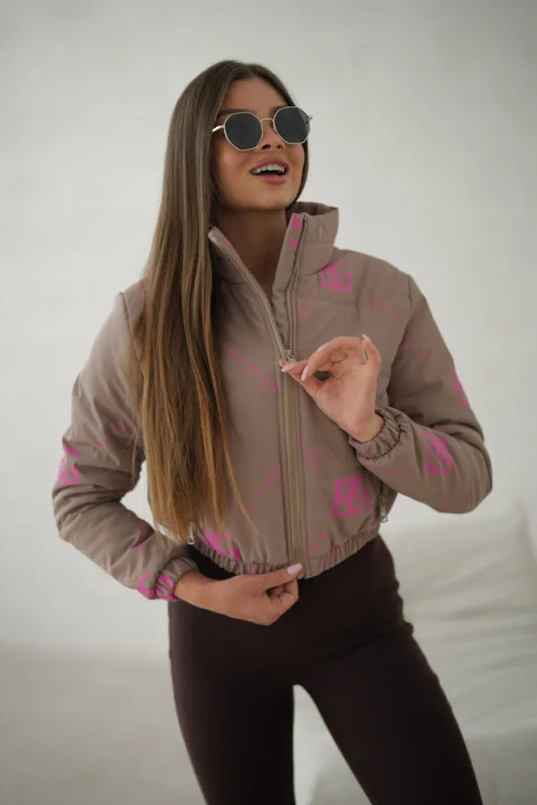 Kurtka damska BG Rebel | cappuccino