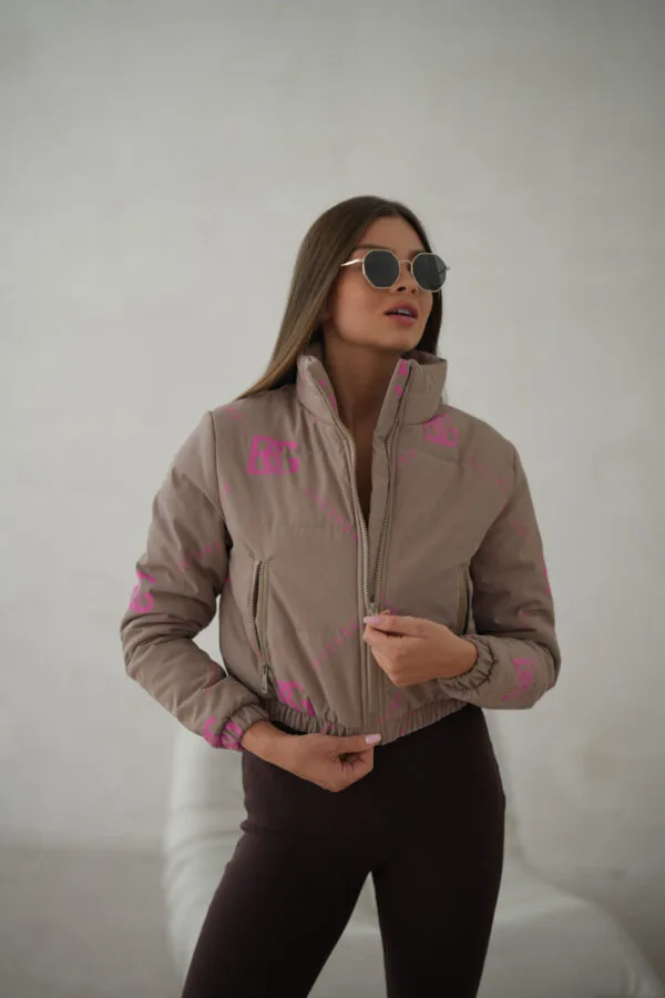Kurtka damska BG Rebel | cappuccino